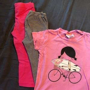 Bundle of Girl's size 5 goods - Roxy, Carter's, Gymboree
